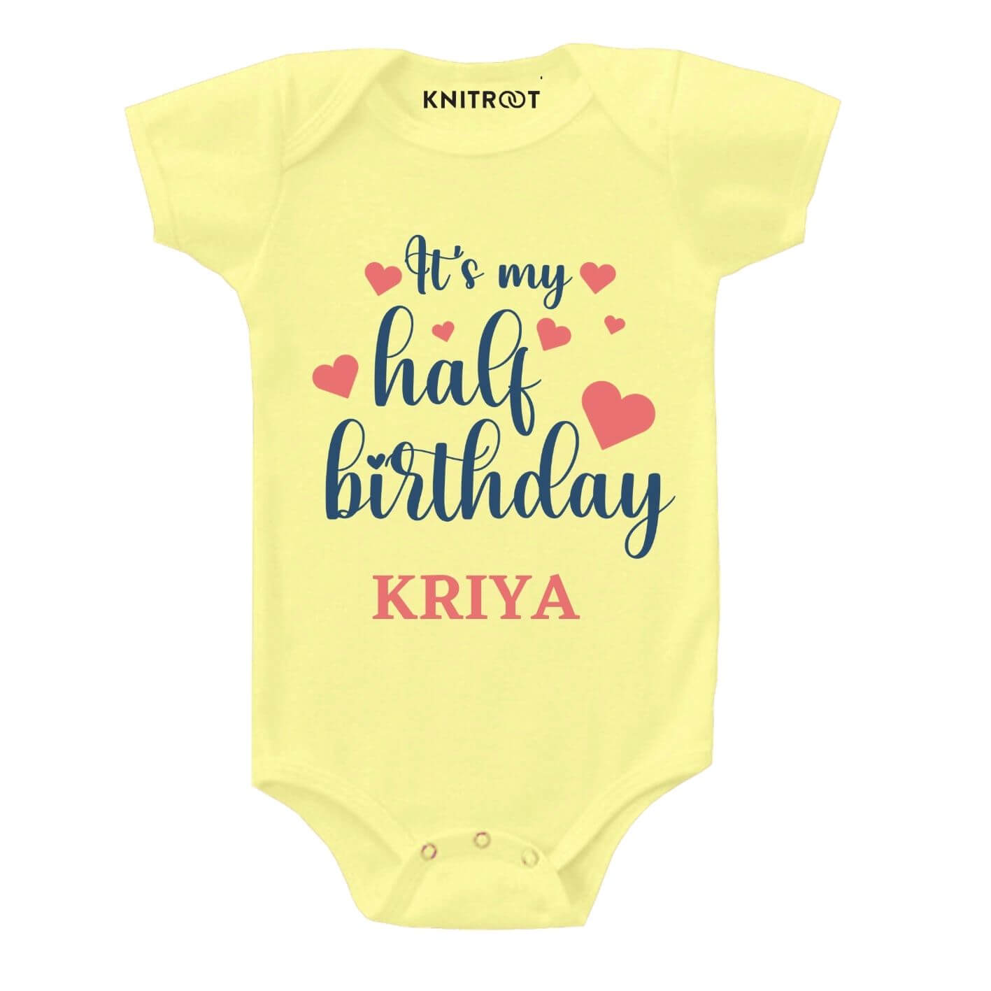 Half Birthday Baby Clothes