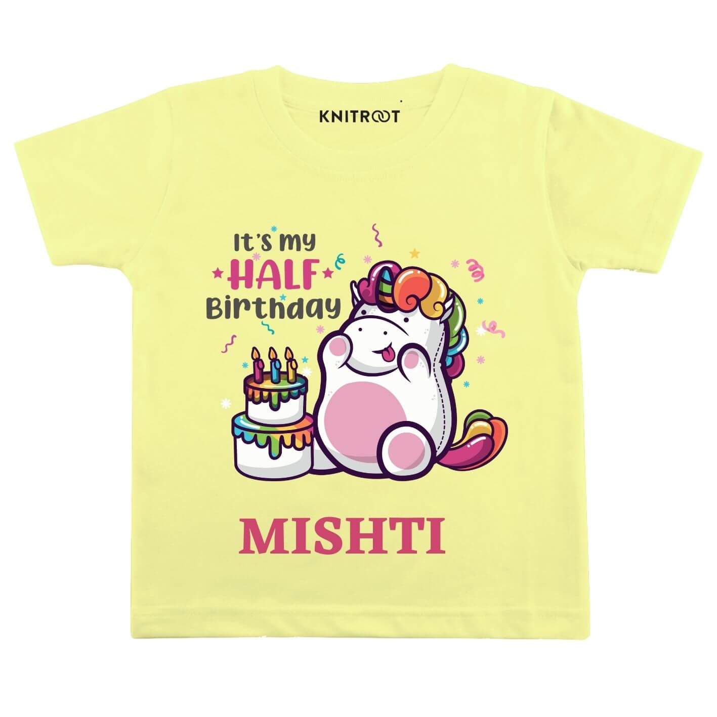 Half Birthday-cake Baby wear