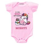Half Birthday-cake Baby wear