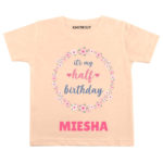 Half Birthday-floral Outfit