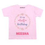 Half Birthday-floral Outfit