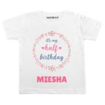 Half Birthday-floral Outfit