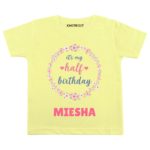 Half Birthday-floral Outfit