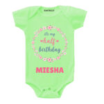 Half Birthday-floral Outfit