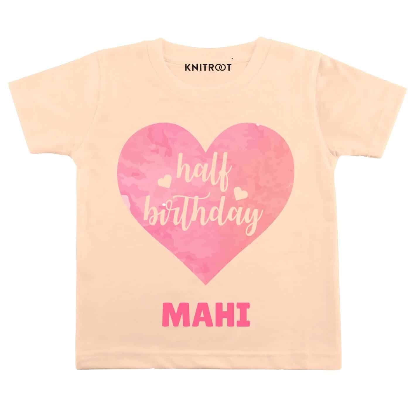 Half Birthday-heart Outfit
