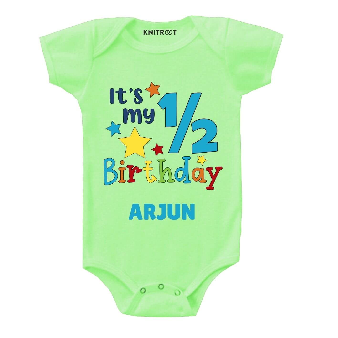 Half Birthday-star Baby wear