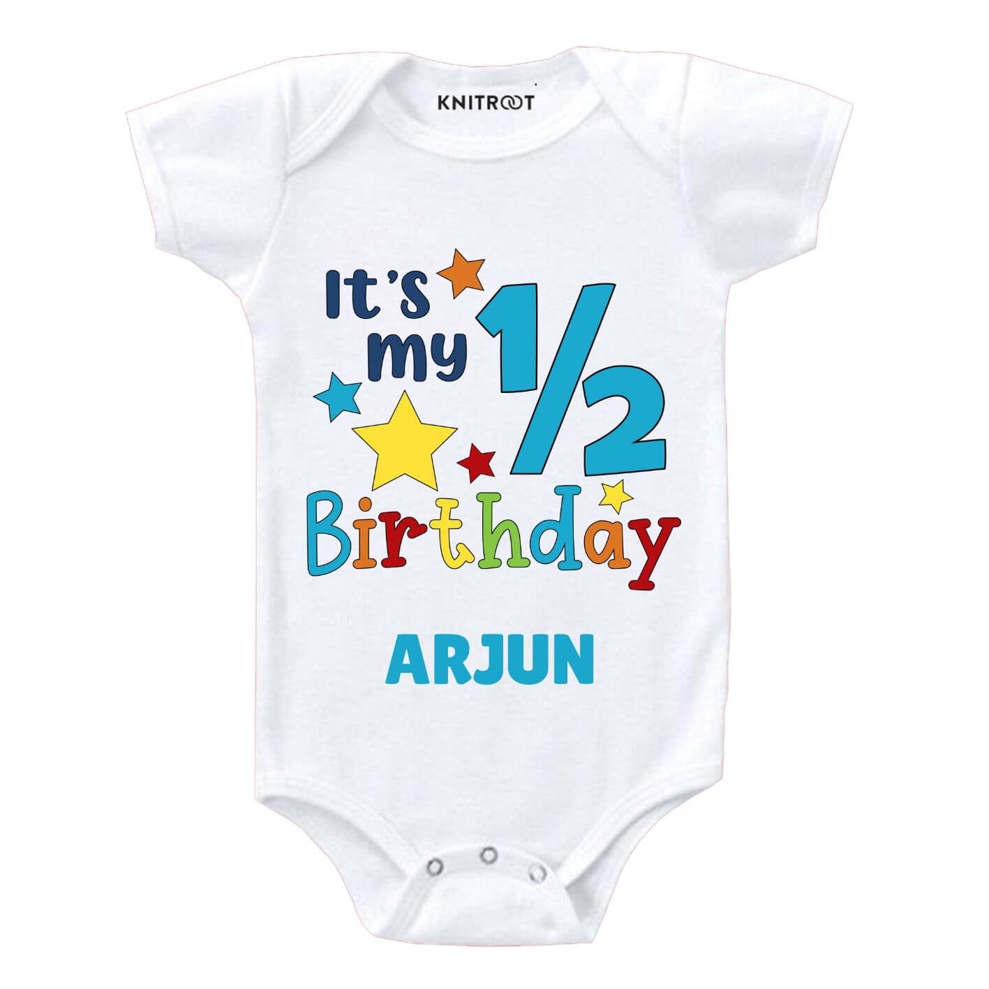 Half Birthday-star Baby wear