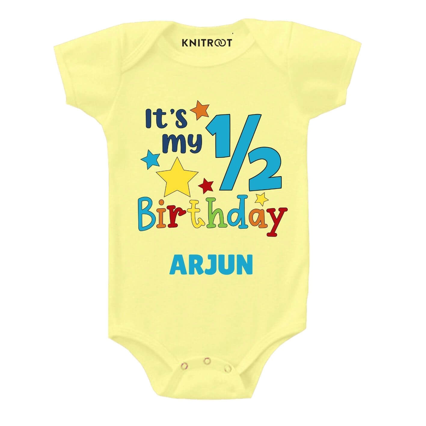 Half Birthday-star Baby wear