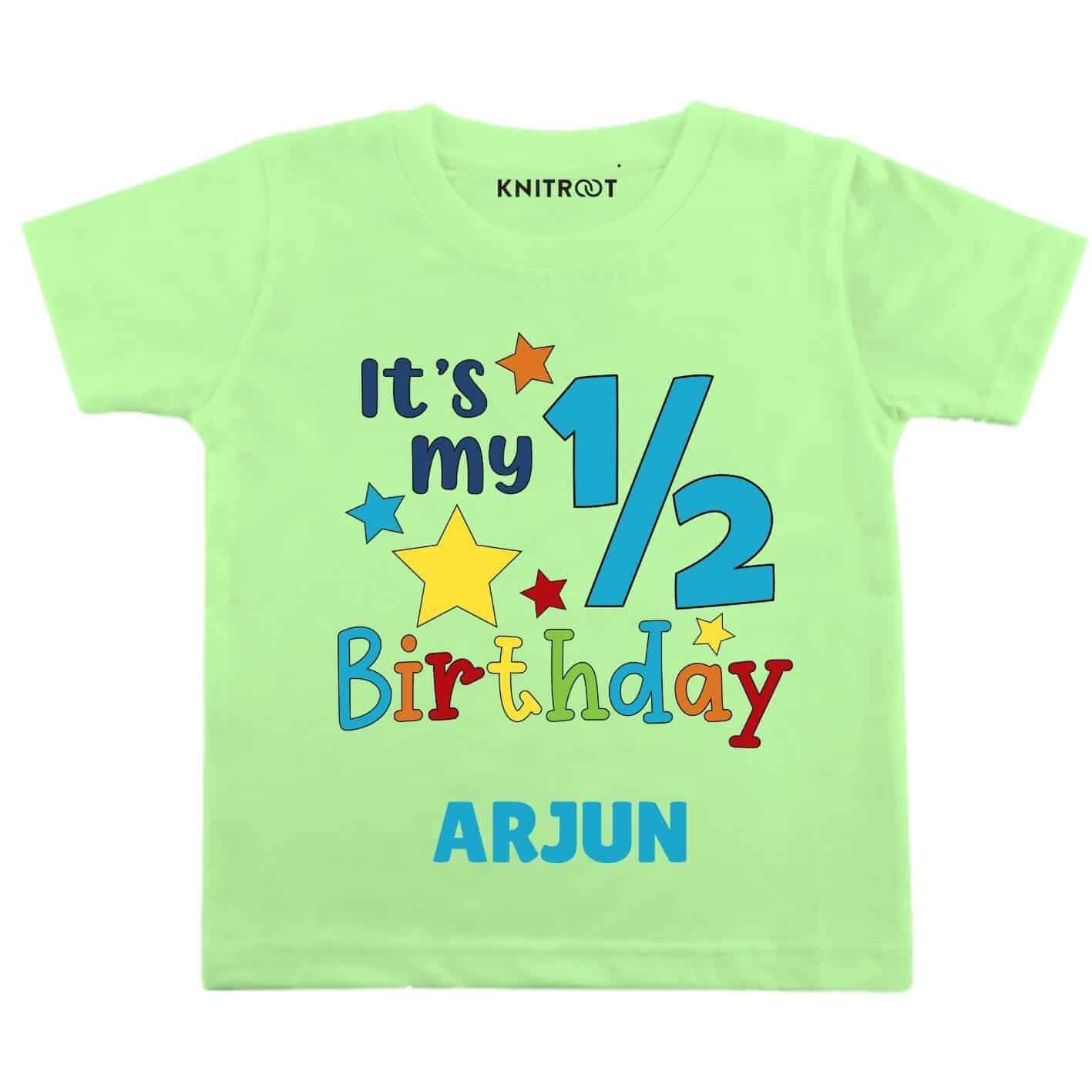 Half Birthday-star Baby wear