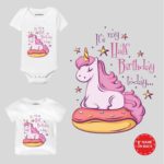 half birthday onesie