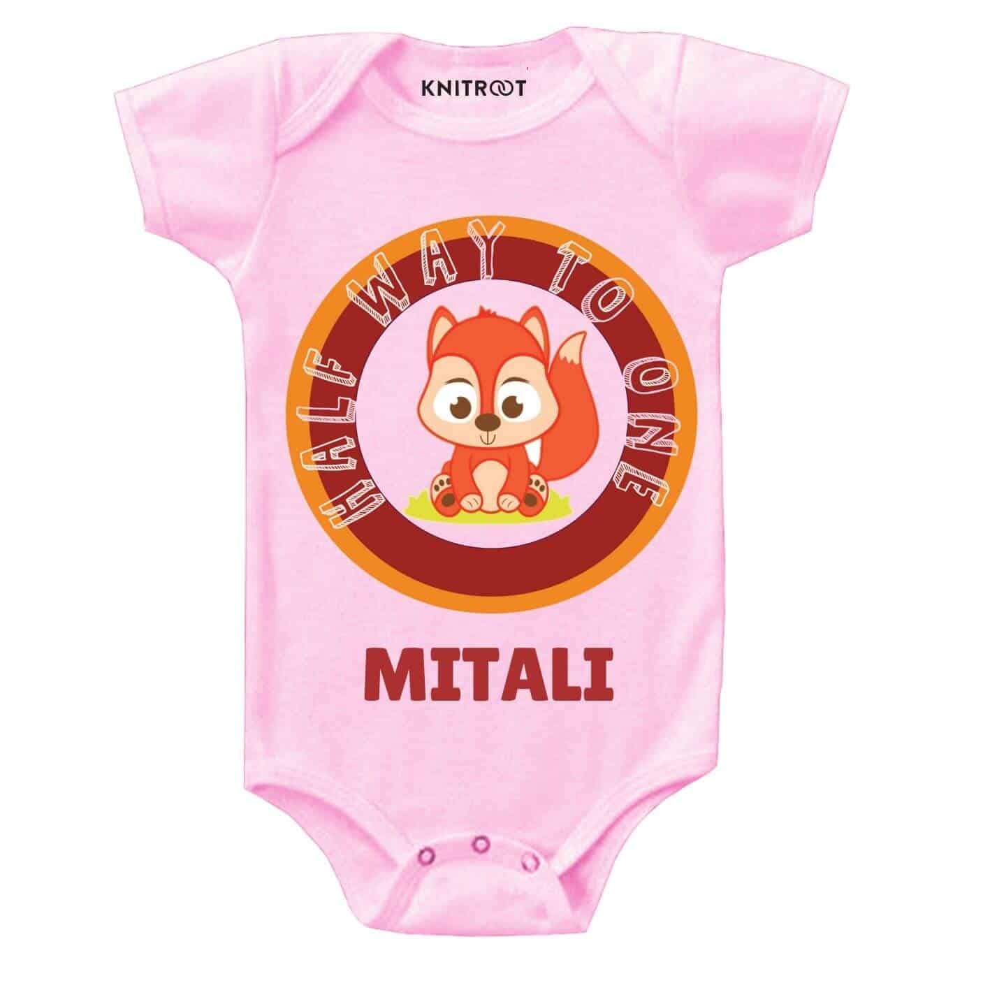 Half way to one Baby Clothes