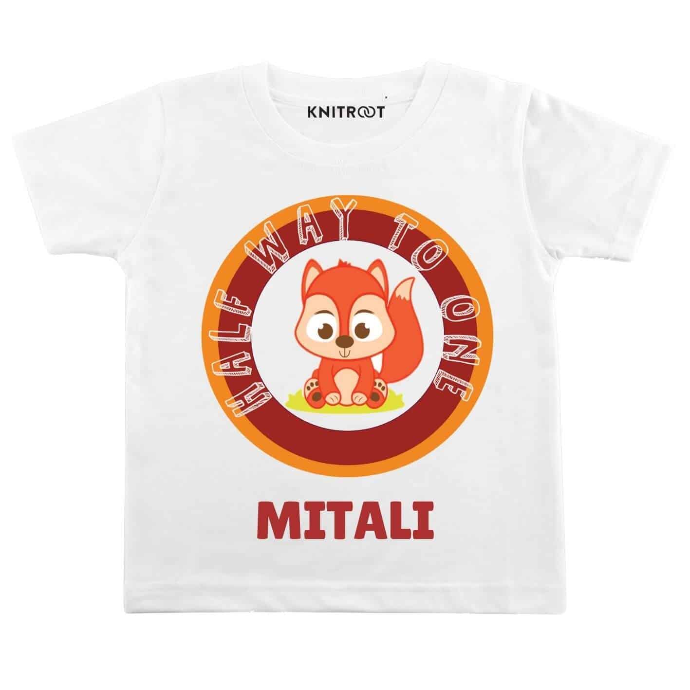 Half way to one Baby Clothes