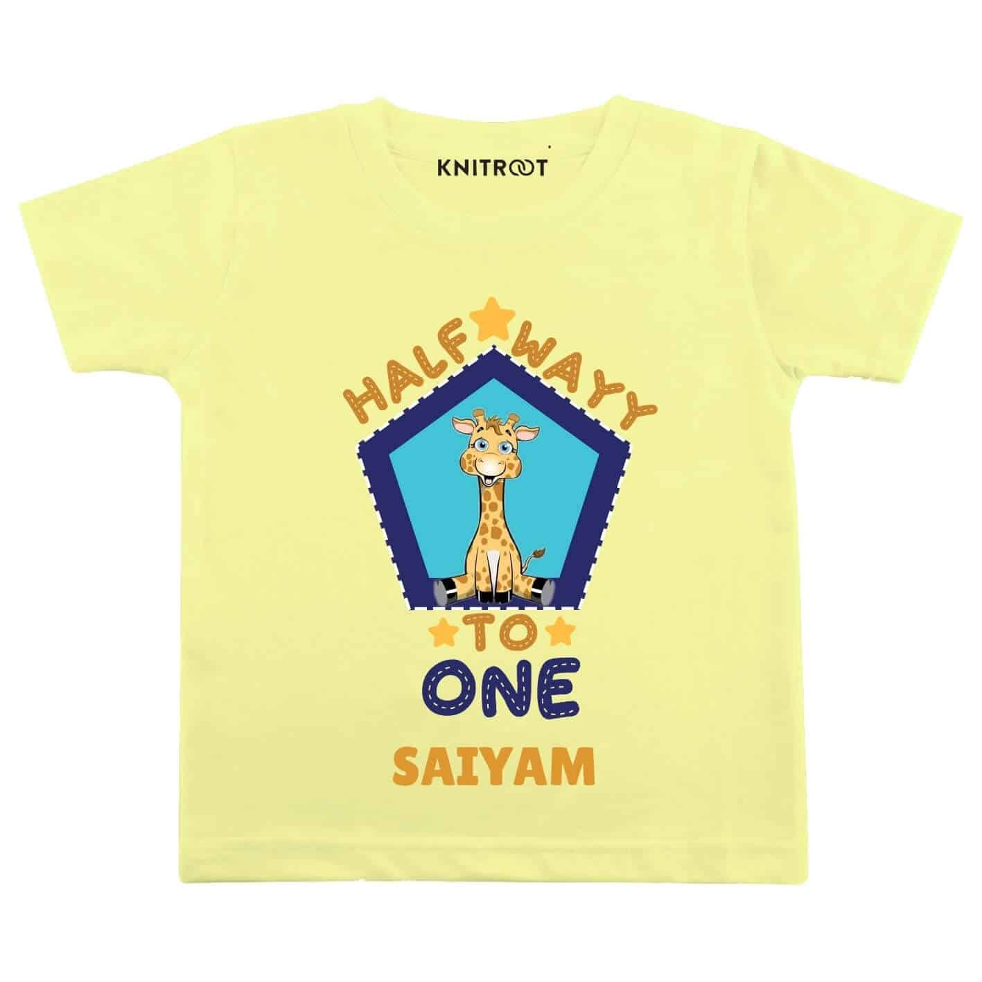 Half wayy personalized wear