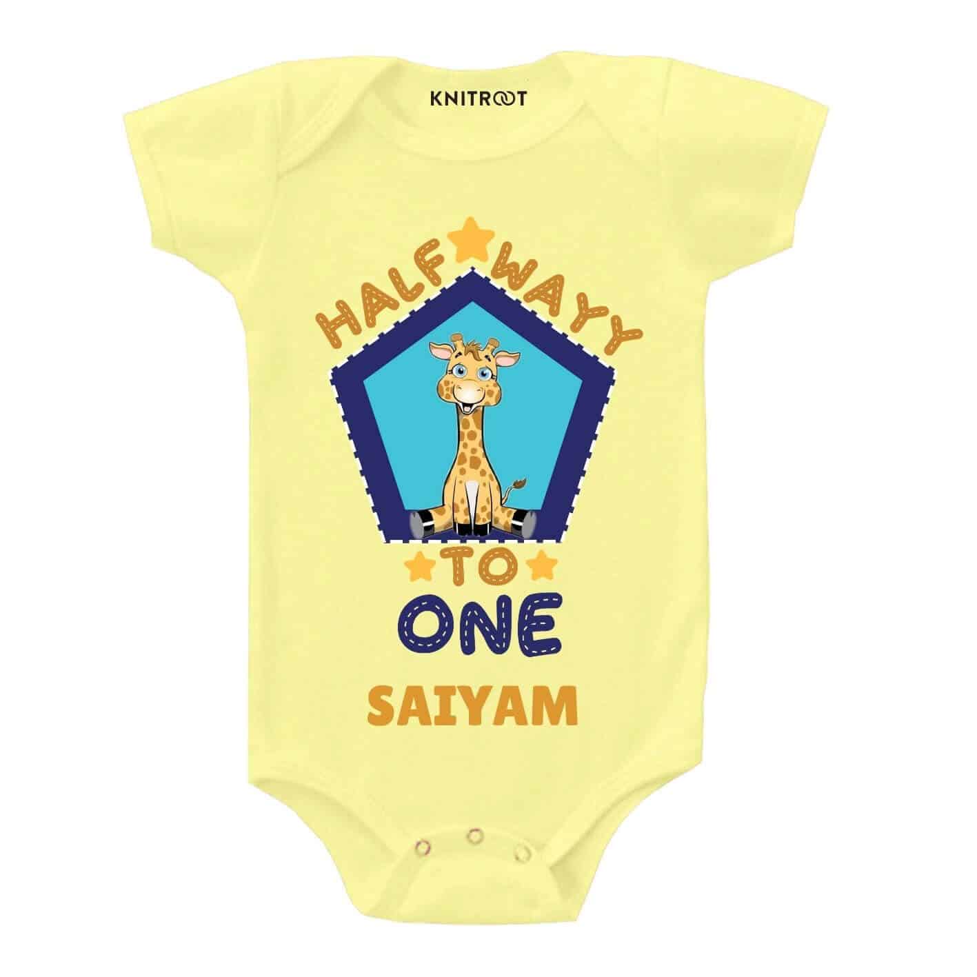 Half wayy personalized wear