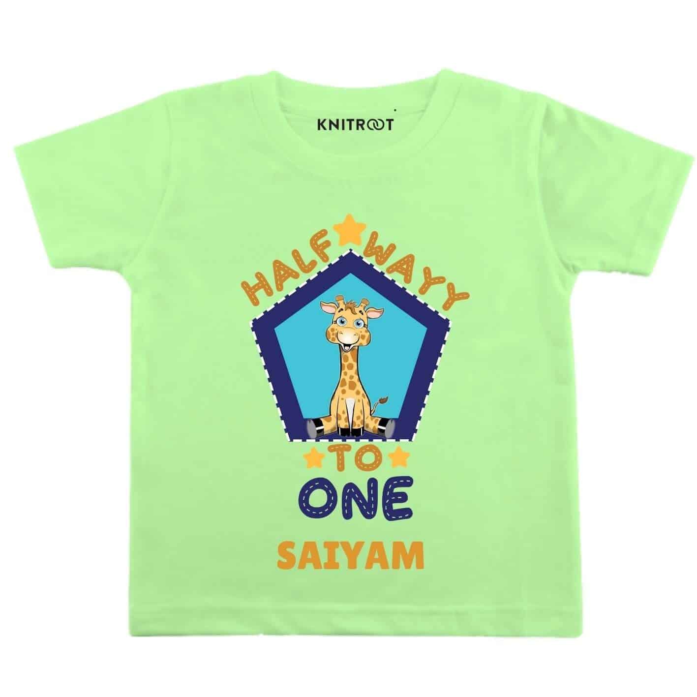 Half wayy personalized wear