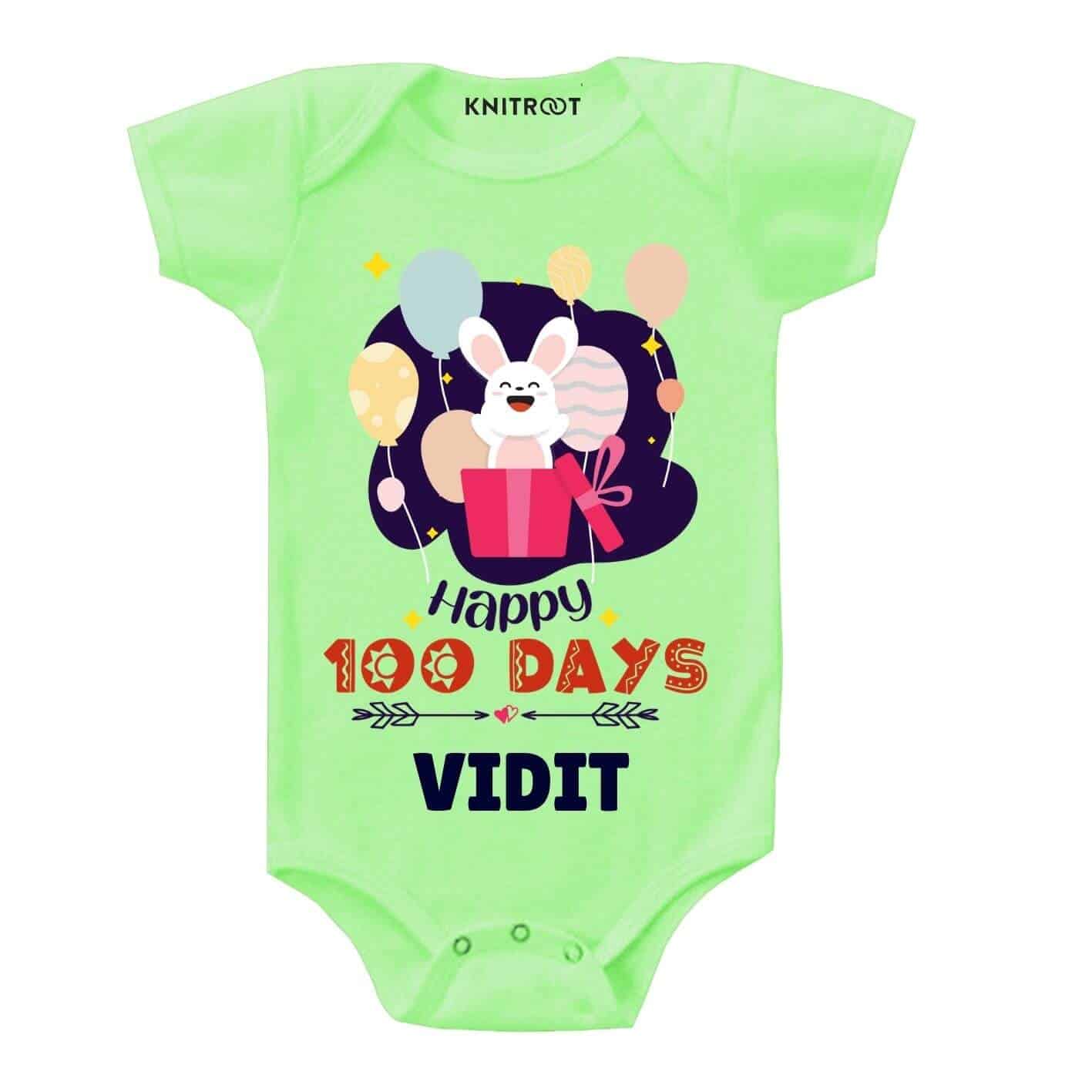 Happy 100 Days customize Clothes