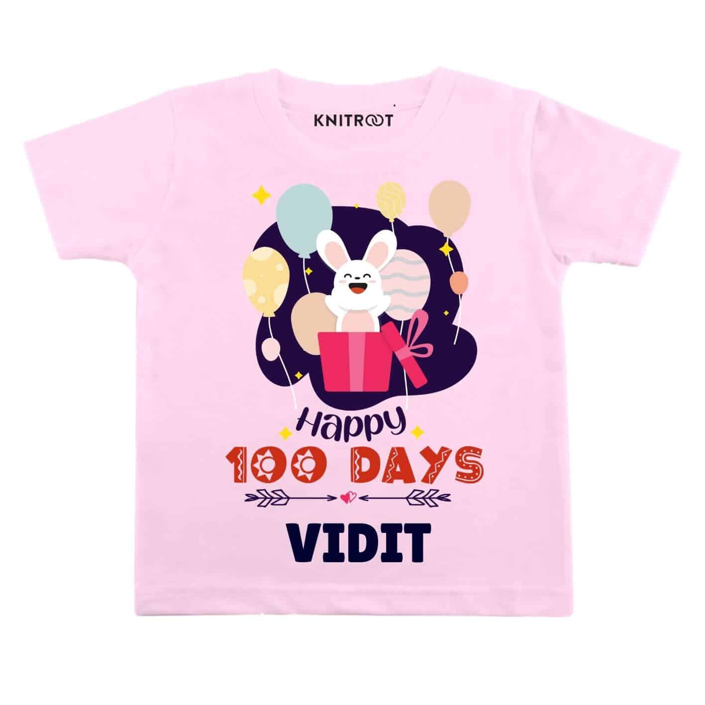 Happy 100 Days customize Clothes