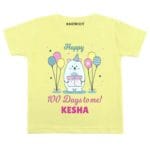 Happy 100 days to me Baby Outfit