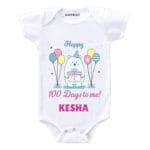 Happy 100 days to me Baby Outfit