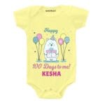 Happy 100 days to me Baby Outfit