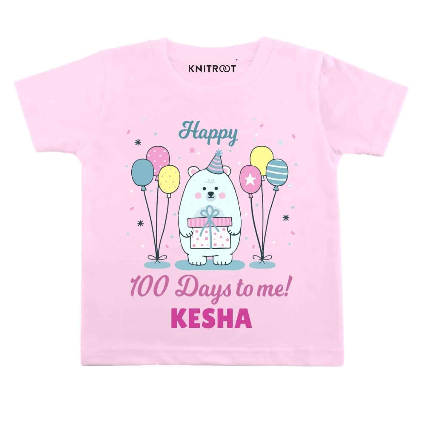 Happy 100 days to me Baby Outfit