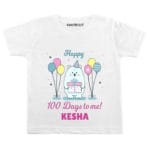 Happy 100 days to me Baby Outfit