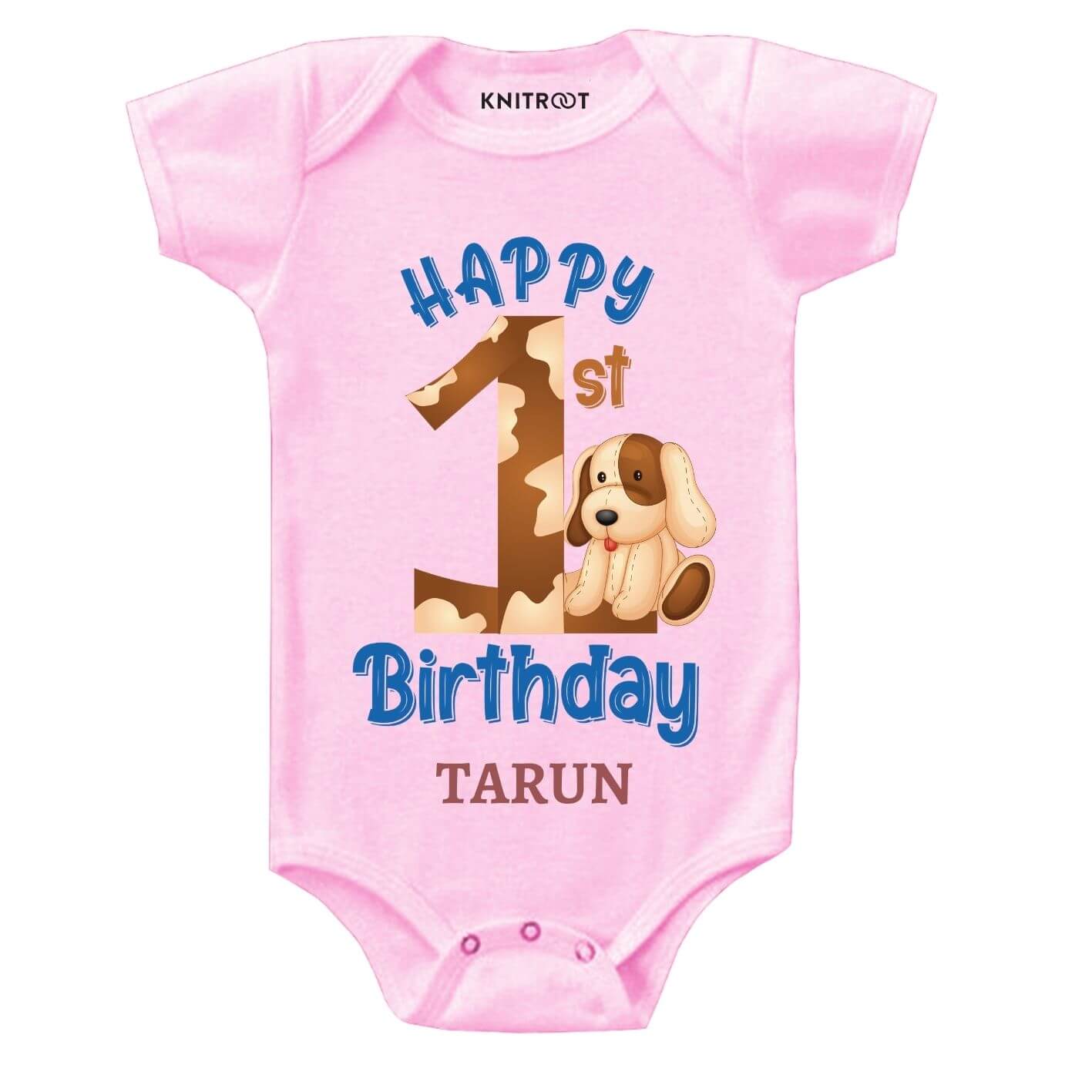 Happy 1st birthday-pup Baby Wear