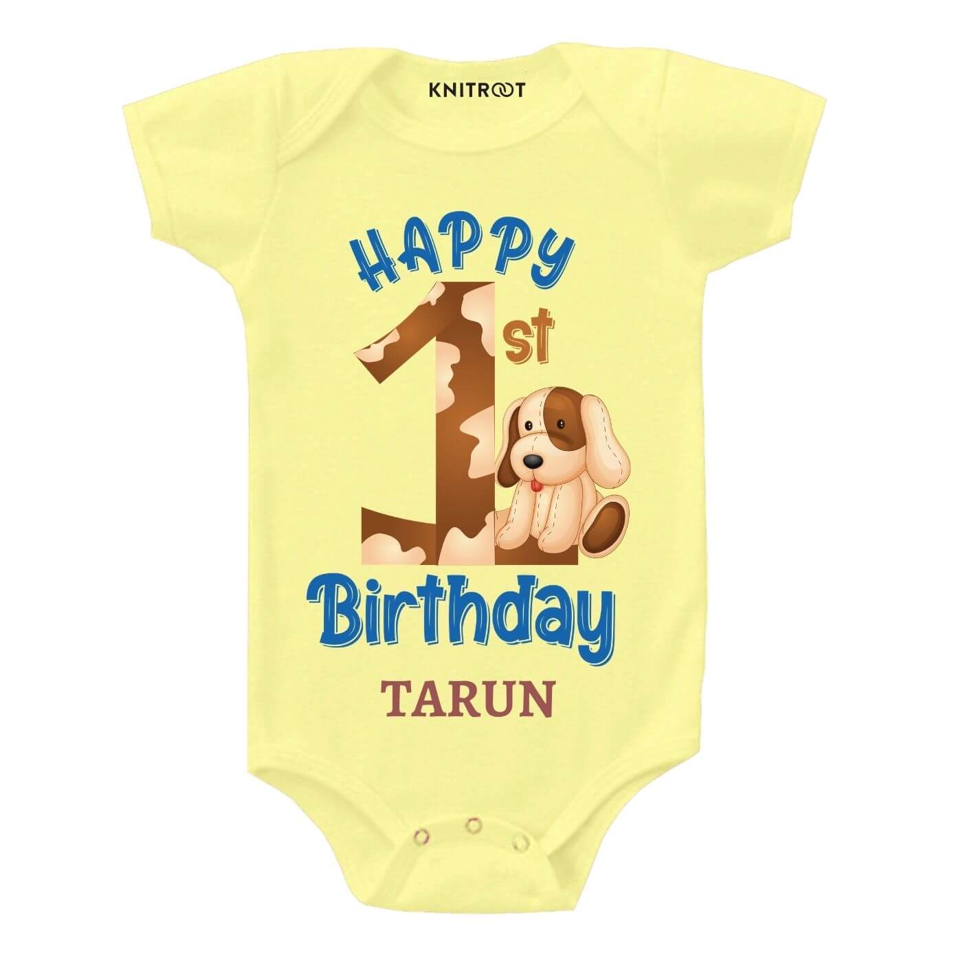 Happy 1st birthday-pup Baby Wear