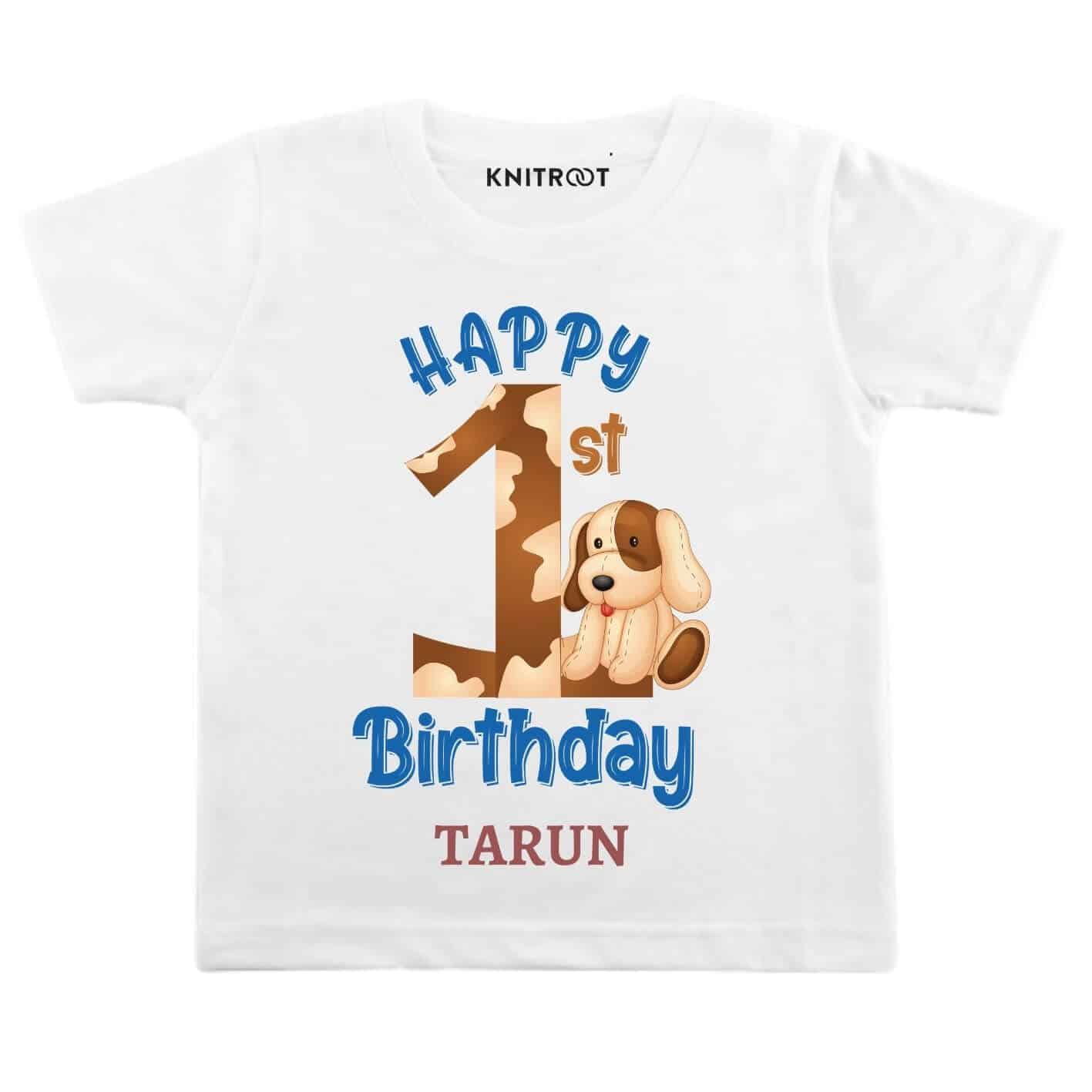 Happy 1st birthday-pup Baby Wear