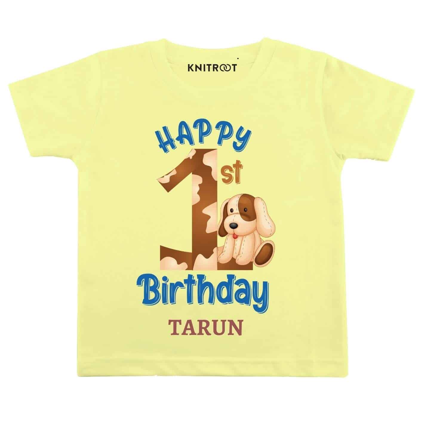 Happy 1st birthday-pup Baby Wear