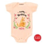 Happy Birthday Mom Baby Clothes