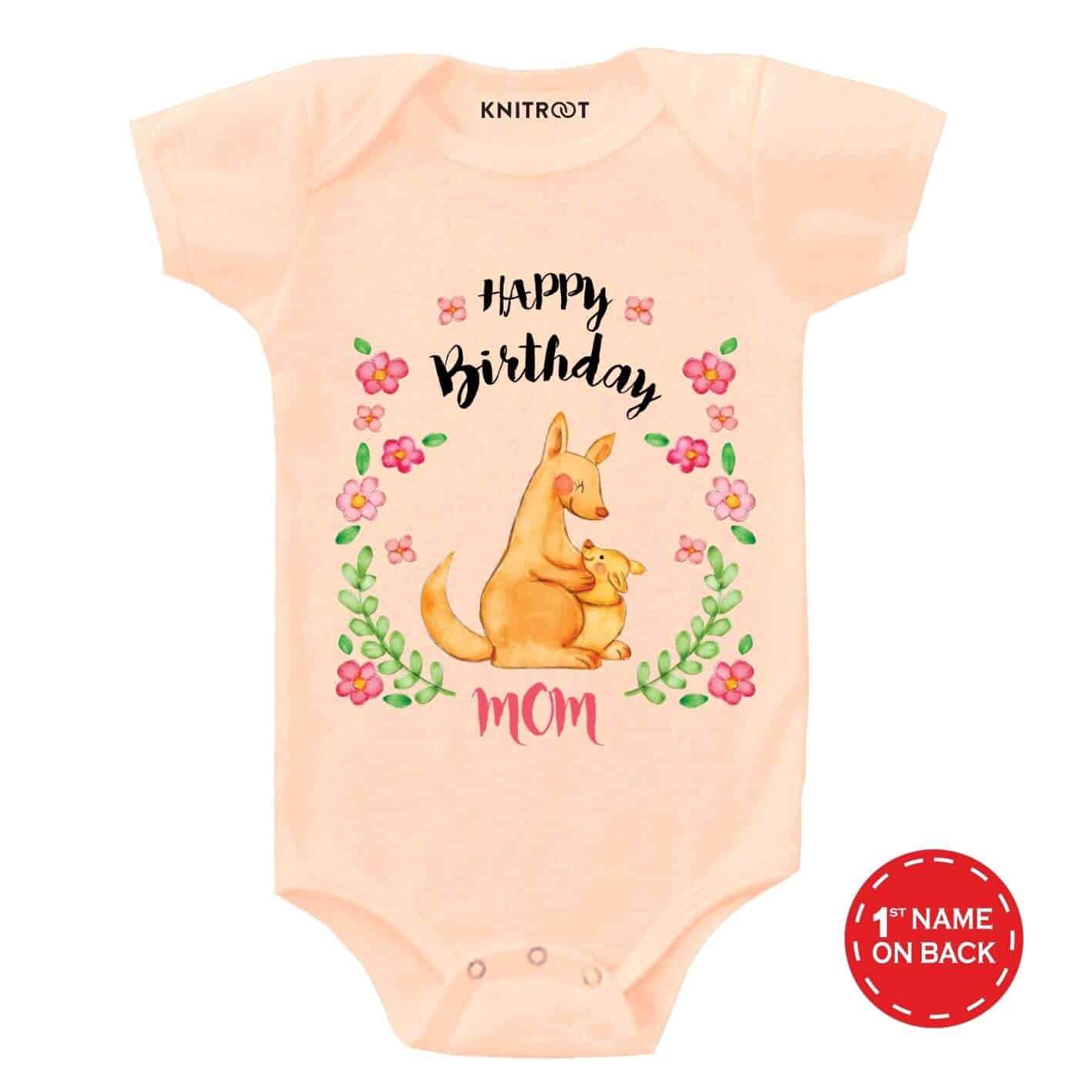 Happy Birthday Mom Baby Clothes