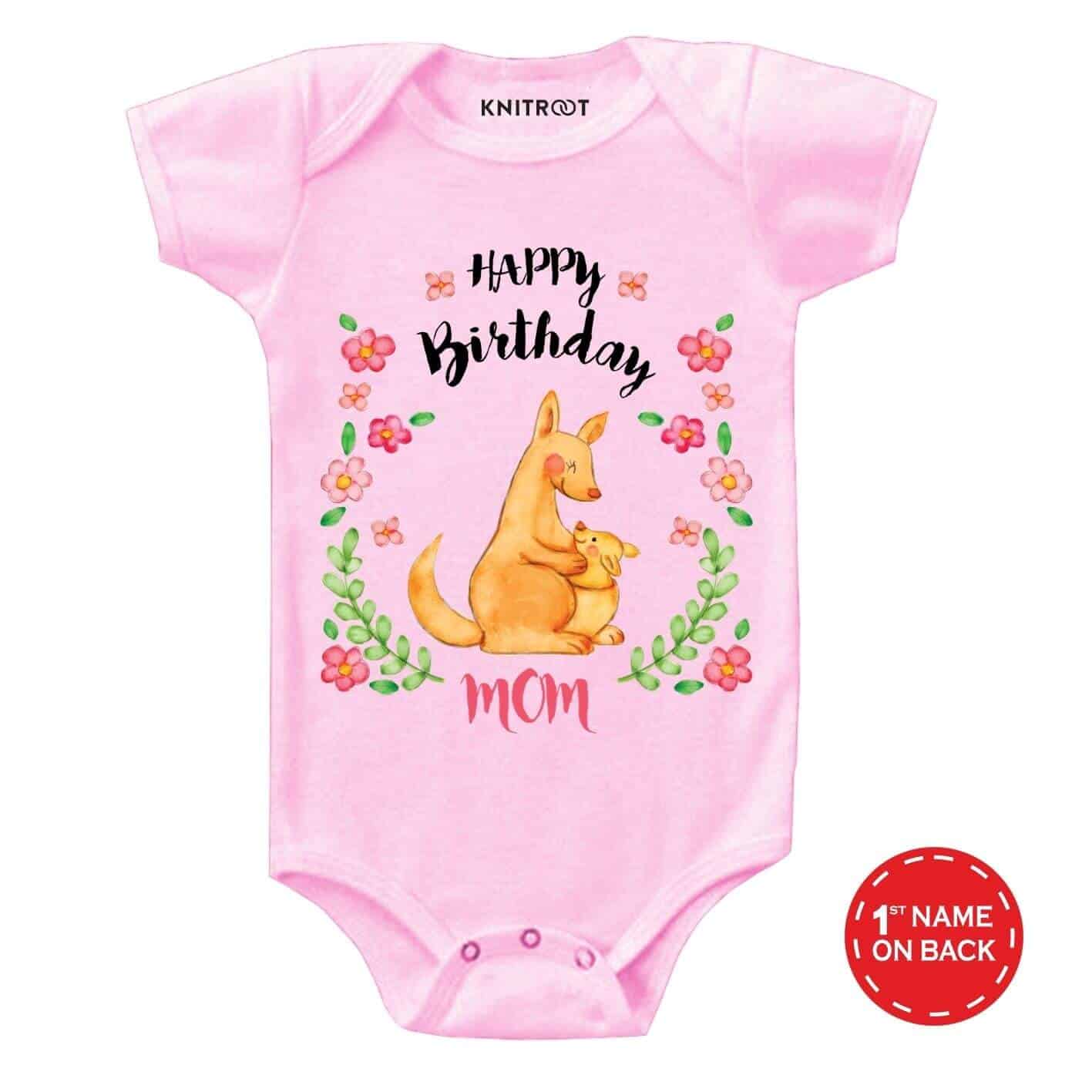 Happy Birthday Mom Baby Clothes