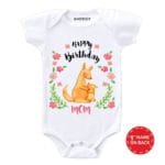 Happy Birthday Mom Baby Clothes