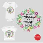 Happy Birthday best Mom-floral