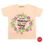 Happy Birthday best Mom-floral