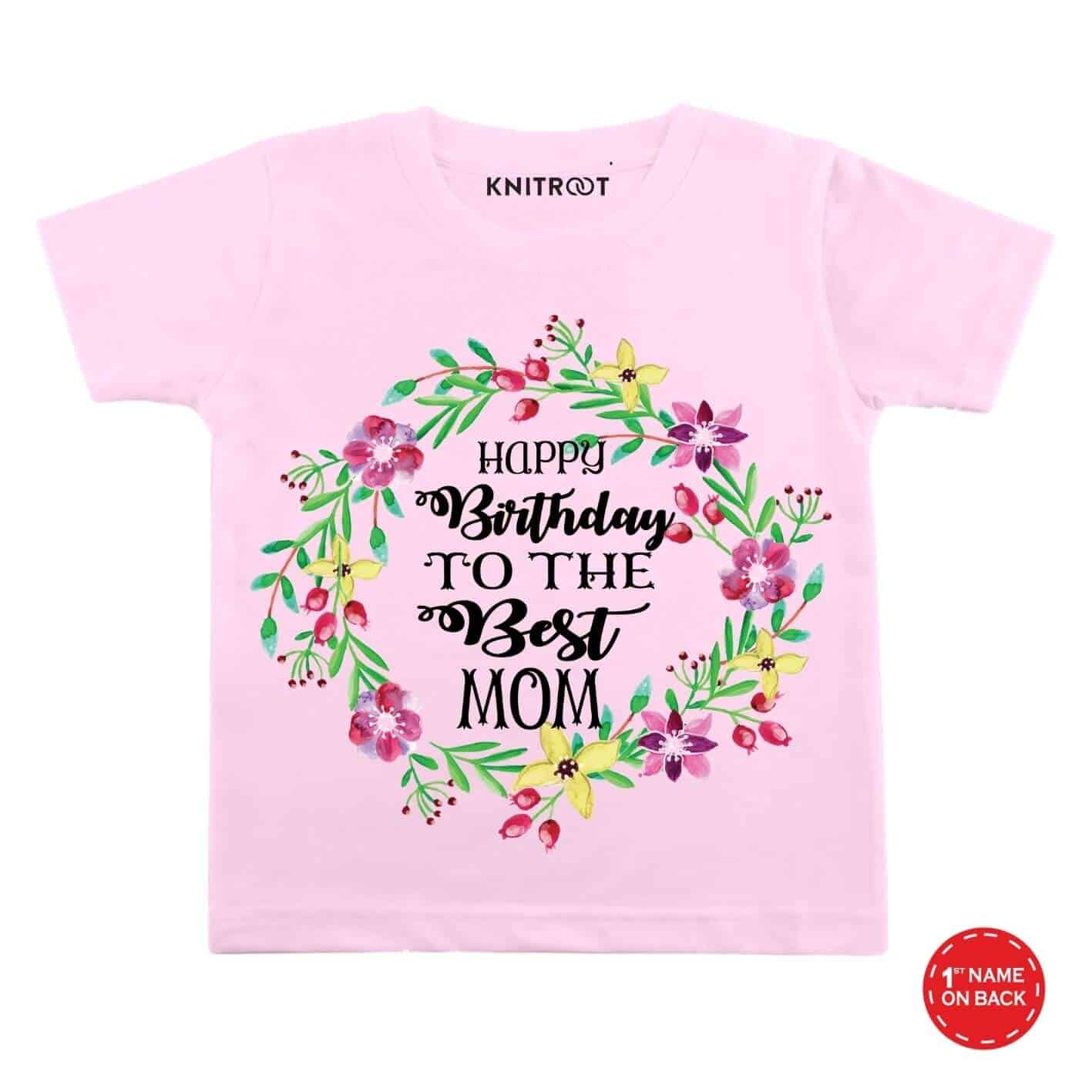 Happy Birthday best Mom-floral