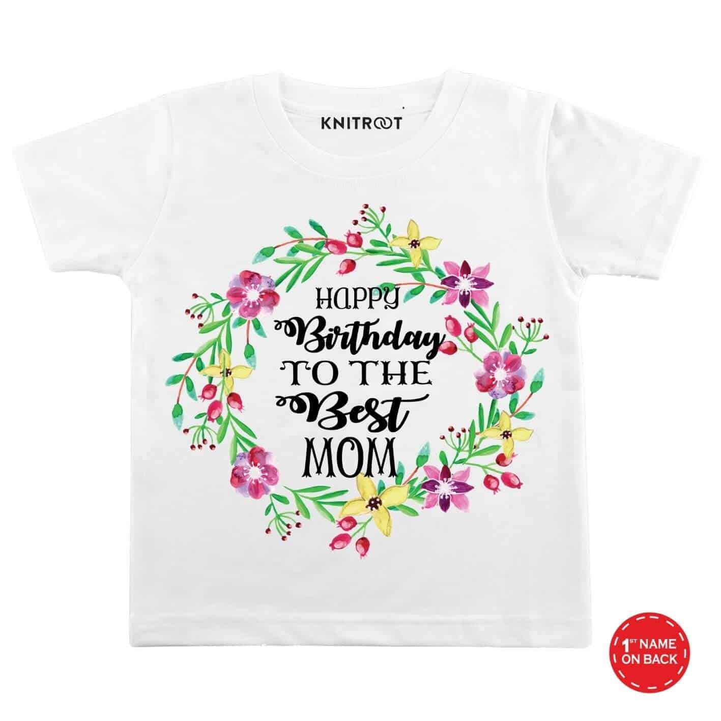 Happy Birthday best Mom-floral