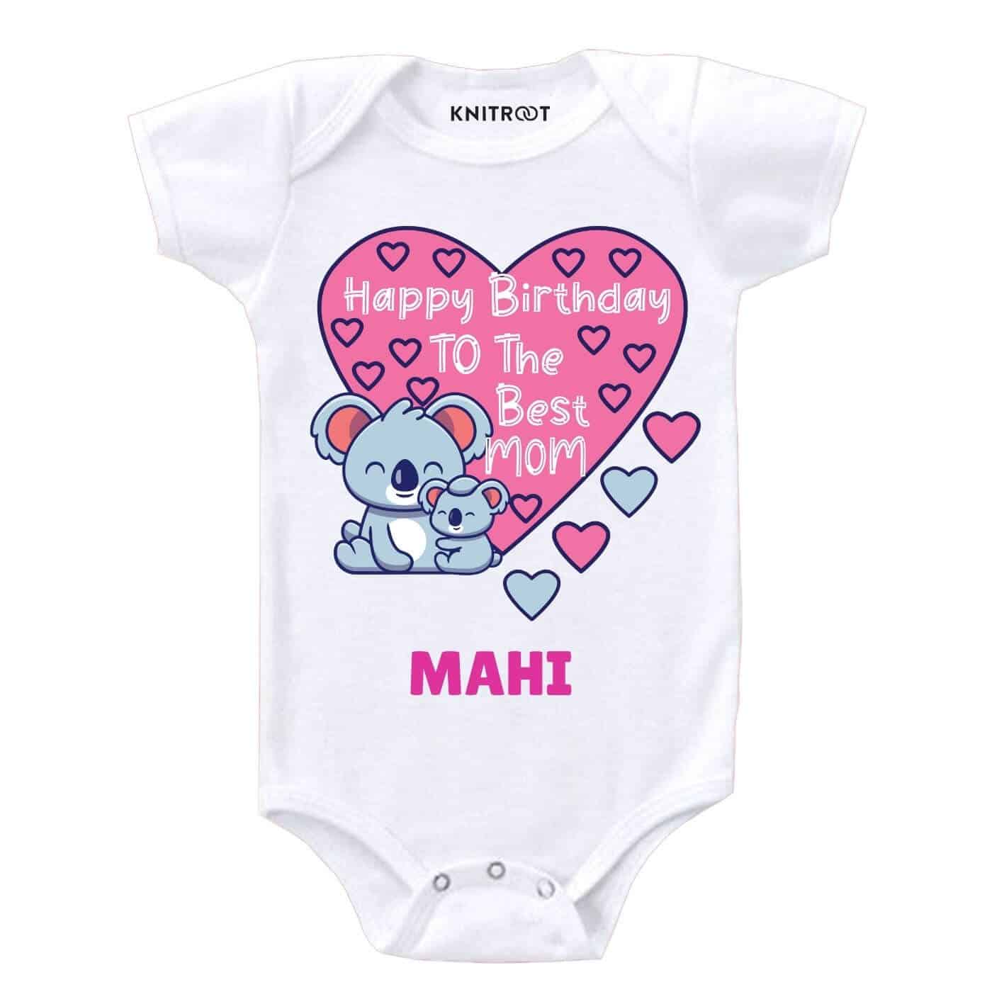 Happy Birthday best mom Baby wear