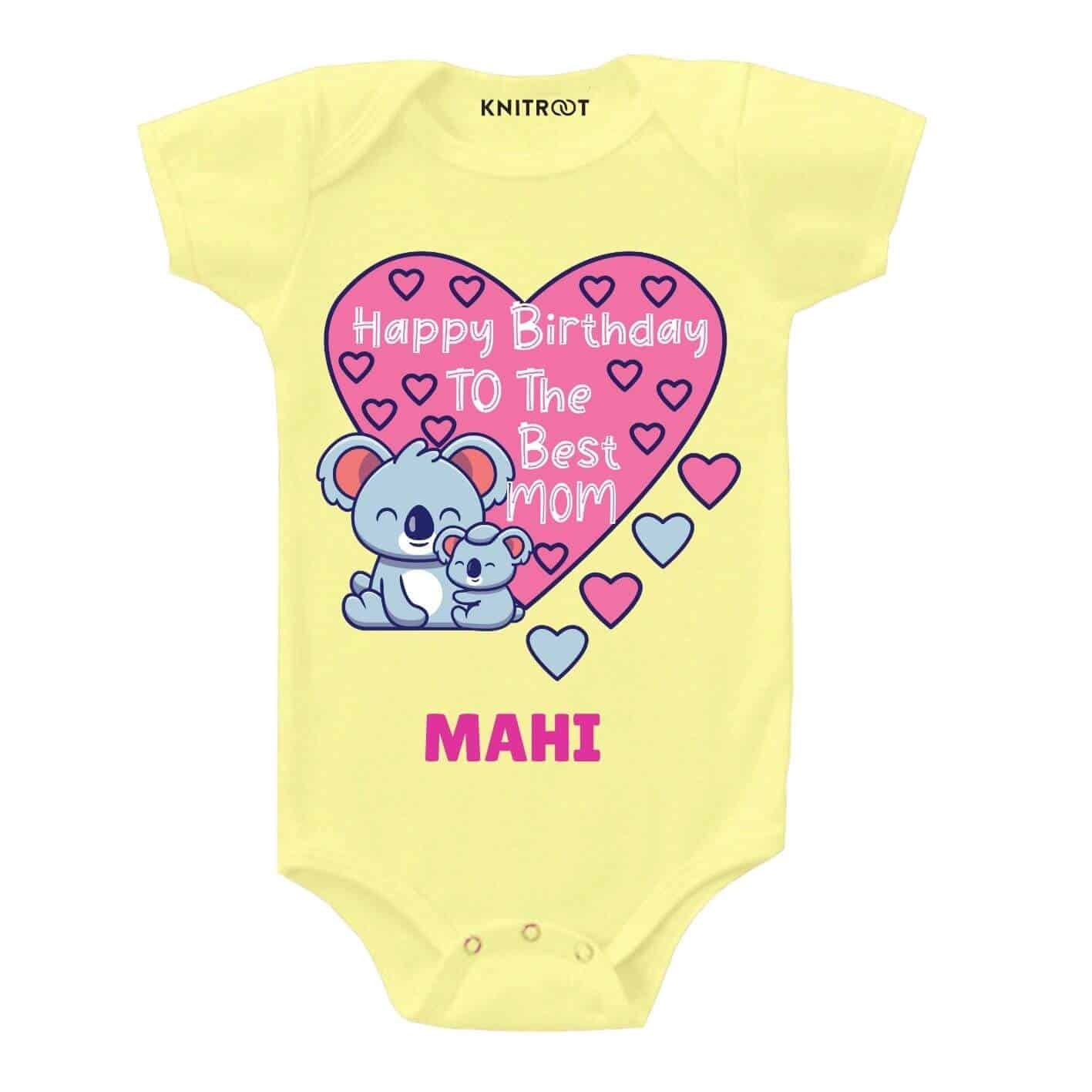 Happy Birthday best mom Baby wear