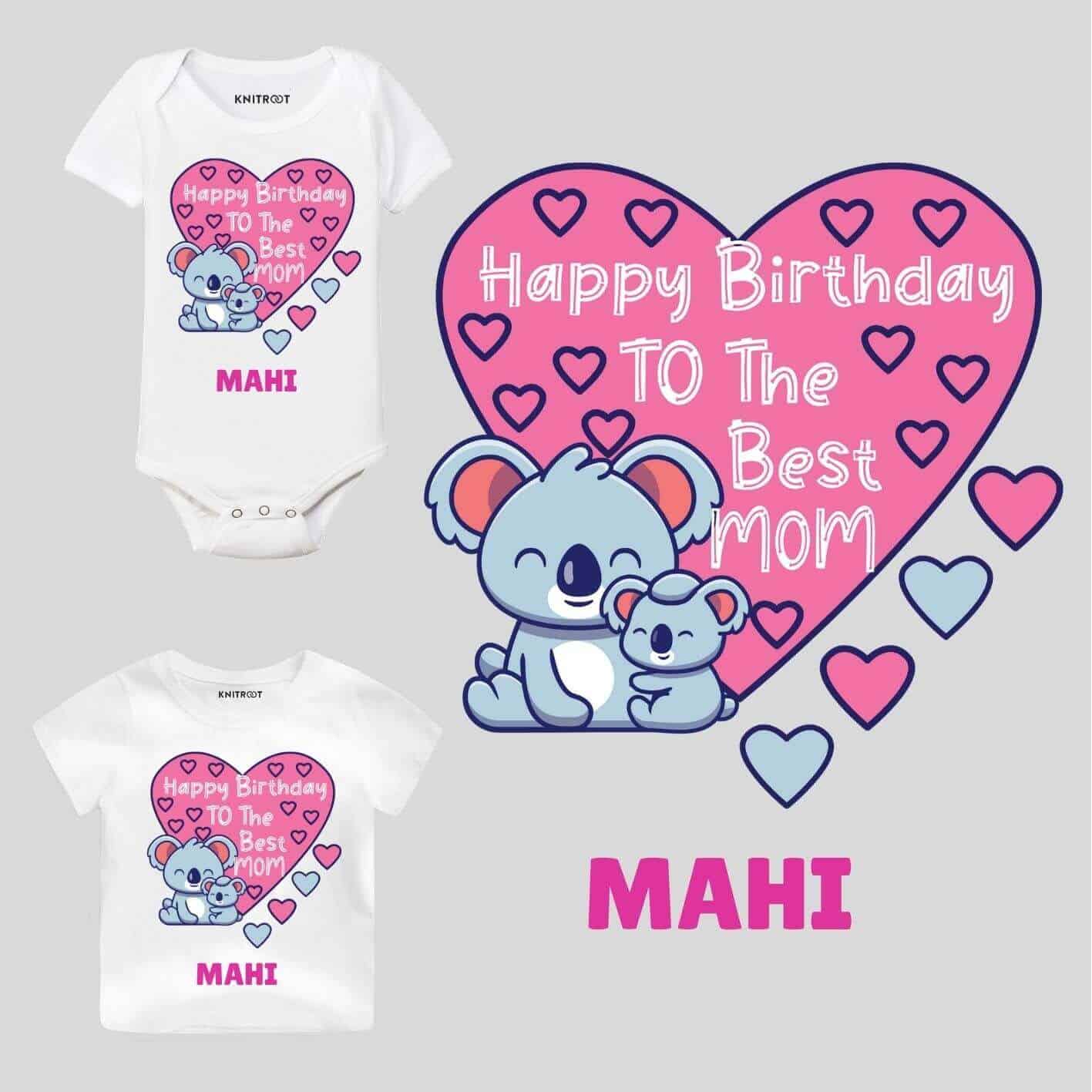 Happy Birthday best mom Baby wear