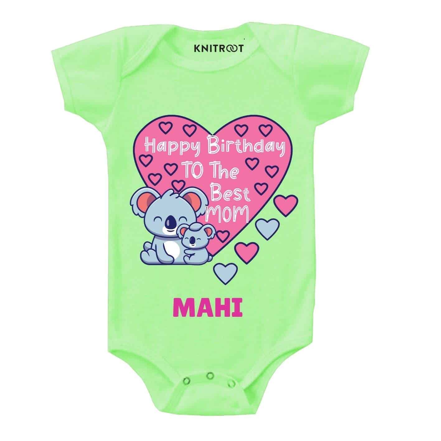 Happy Birthday best mom Baby wear