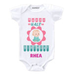 Happy Half Birthday Baby wear