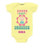 Happy Half Birthday Baby wear