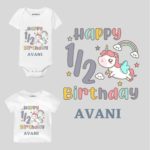 Happy Half Birthday-unicorn