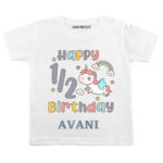 Happy Half Birthday-unicorn