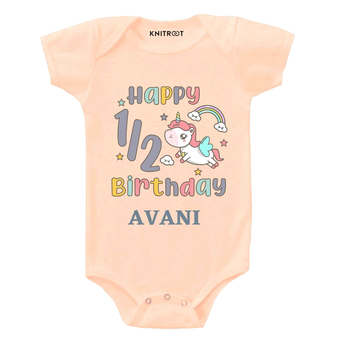 Happy Half Birthday-unicorn