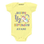 Happy Half Birthday-unicorn
