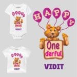 happy birthday onesie