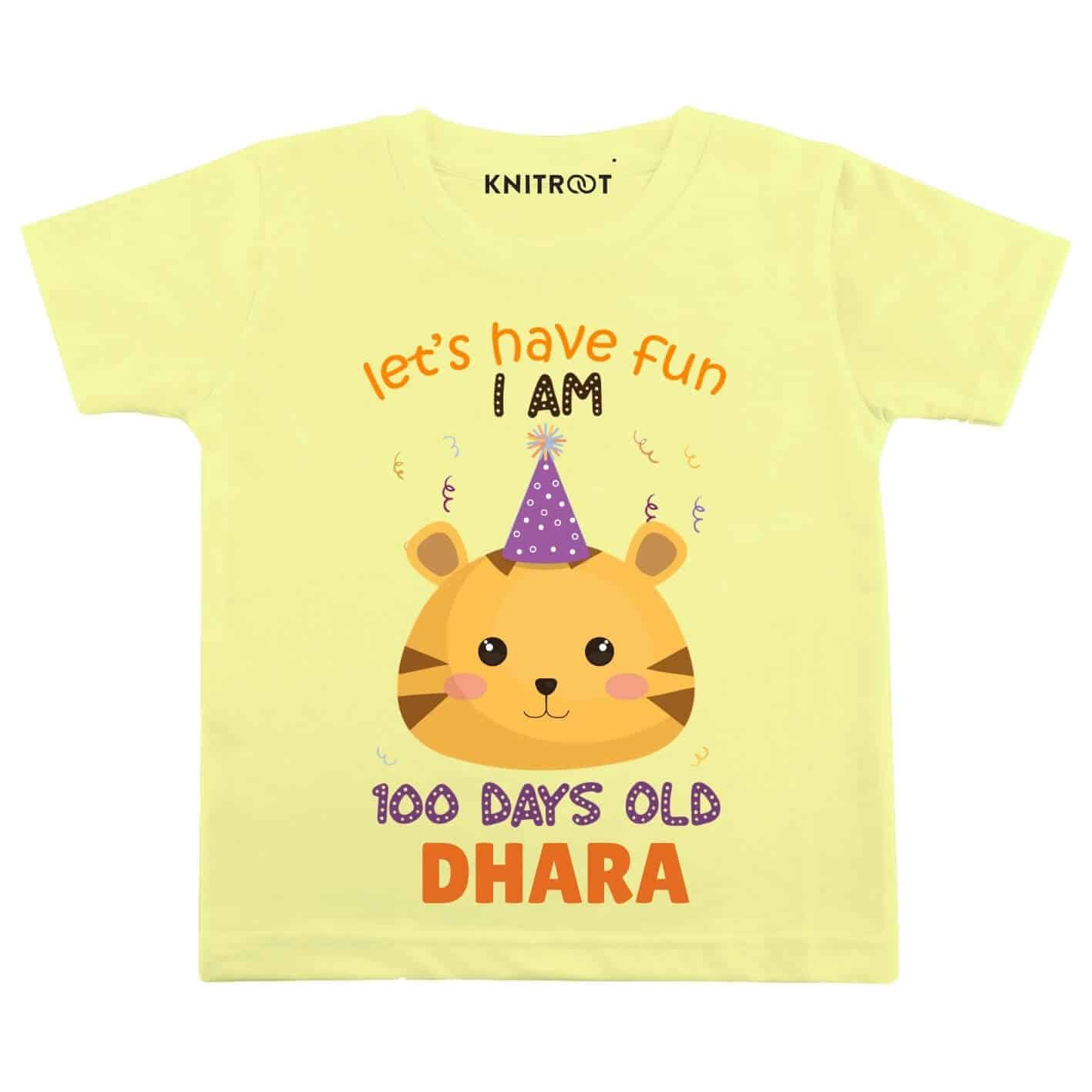 Have Fun 100 days old Baby Wear